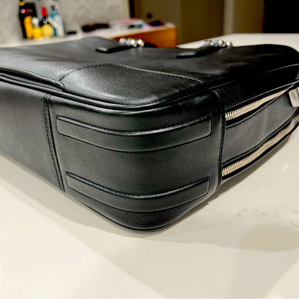TUMI Astor Regis Italian Leather Briefcase
